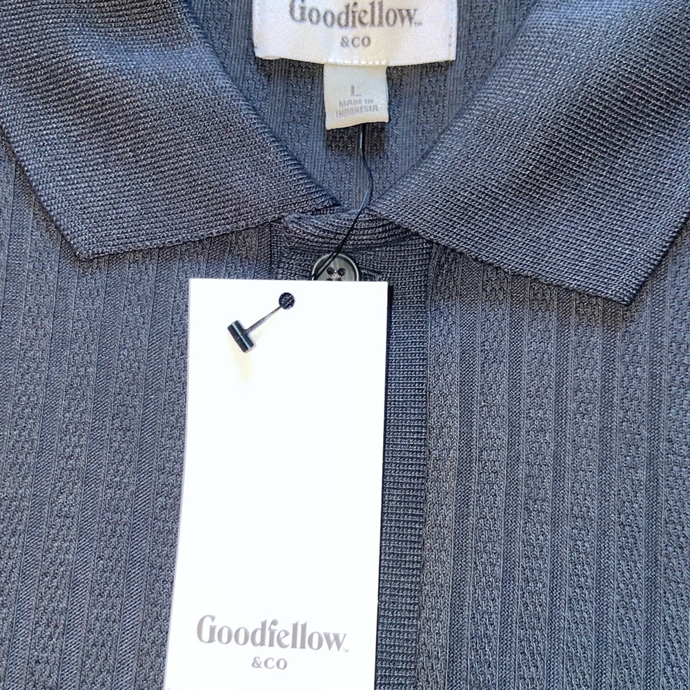 Goodfellow & Co Target Men's Dark Button Down Shirt - Picture 6 of 7